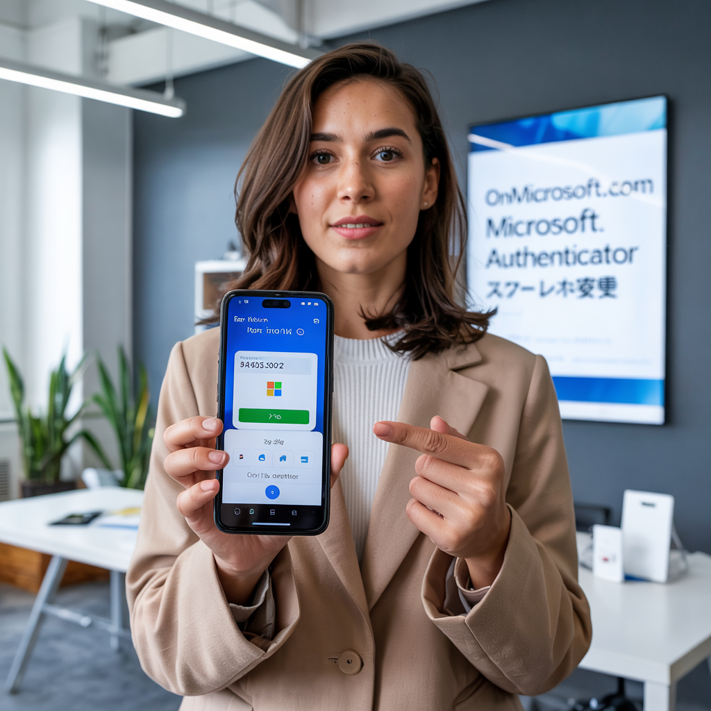 onmicrosoft.comアカウントのMicrosoft Authenticator の移行、スマホ変更