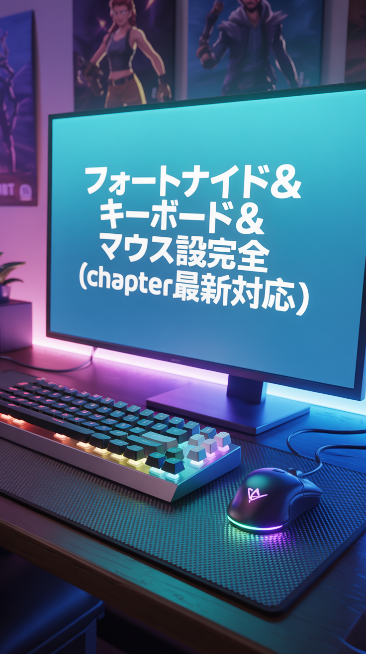フォートナイト｜キーボード＆マウス設定完全ガイド（Chapter最新対応） 始まり
