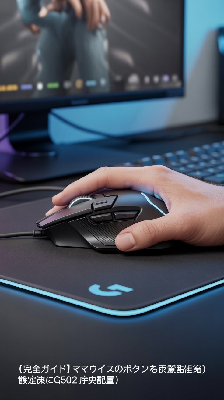 【完全ガイド】Fortniteでマウスの任意ボタンを設定する方法（例：G502の中央ボタンに床配置）　 How to Program The Logitech G502 Mouse for Fortnite  始まり
